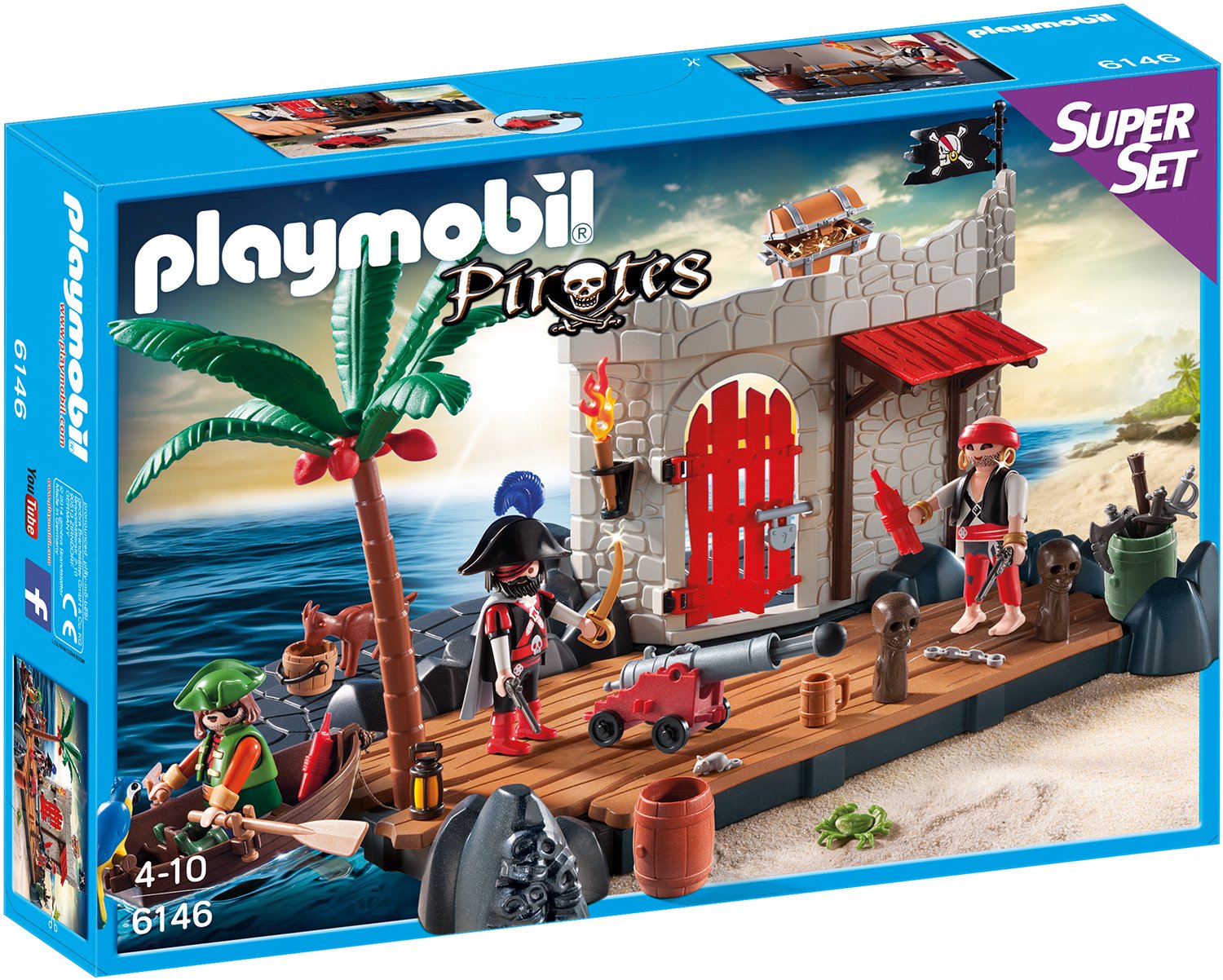 Playmobil Pirates Pirate Island Super Set