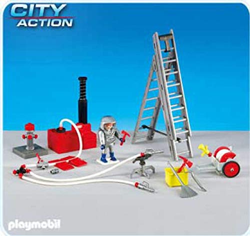Playmobil Fire Fighter With Equipment