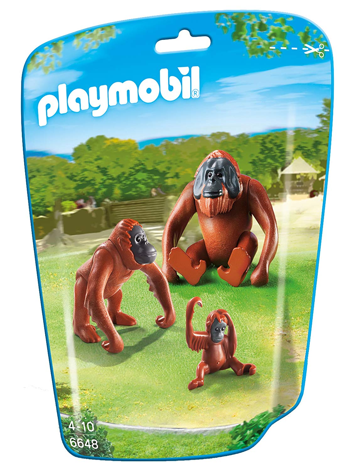 Playmobil City Life Zoo Orangutan Family