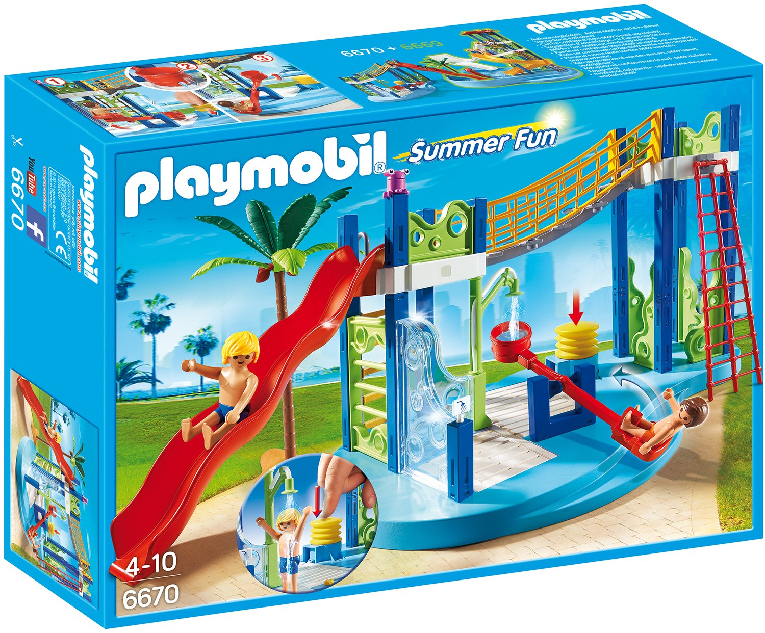 Playmobil Water Park With Slide