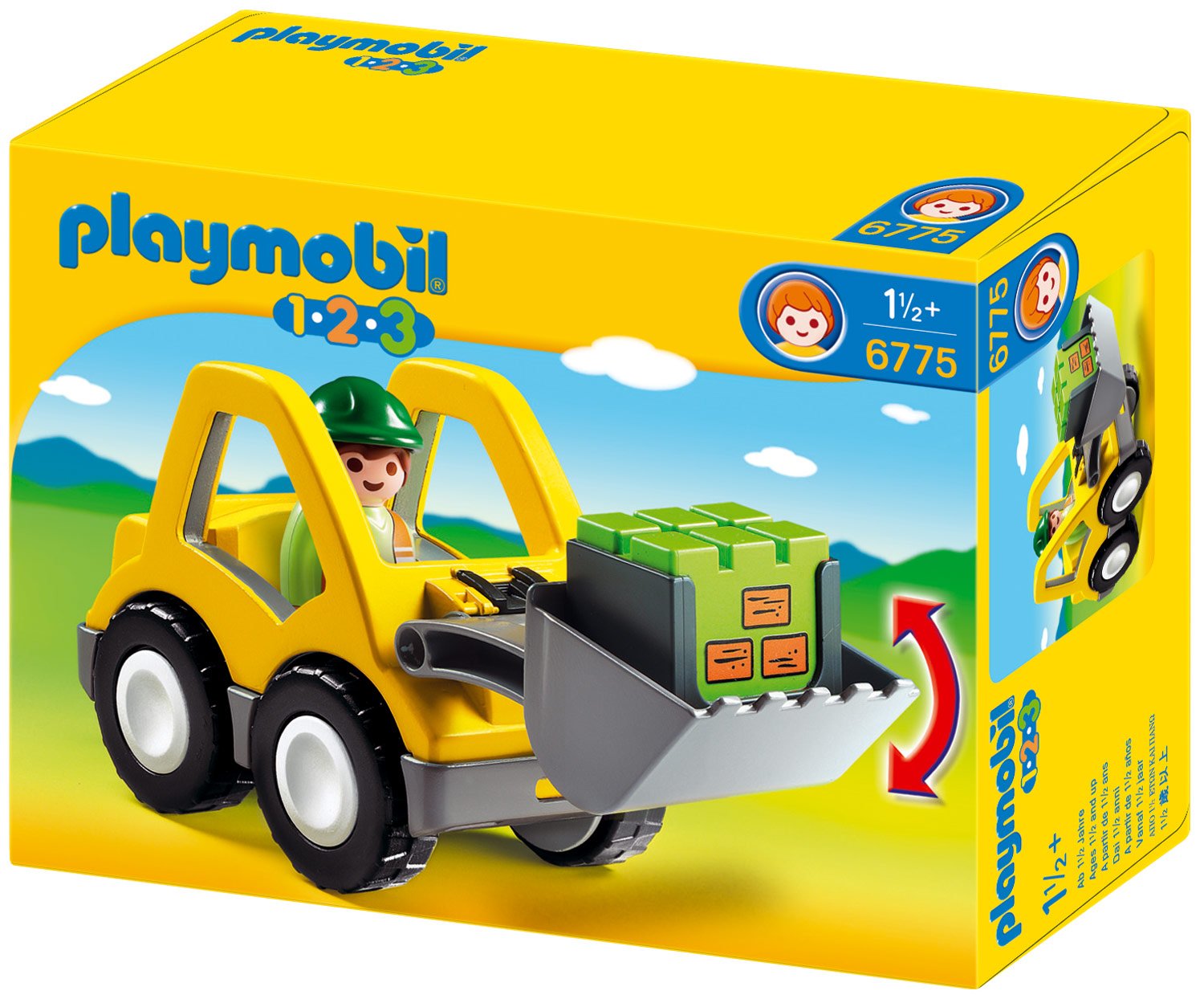Playmobil 6775 1.2.3 Front Loader