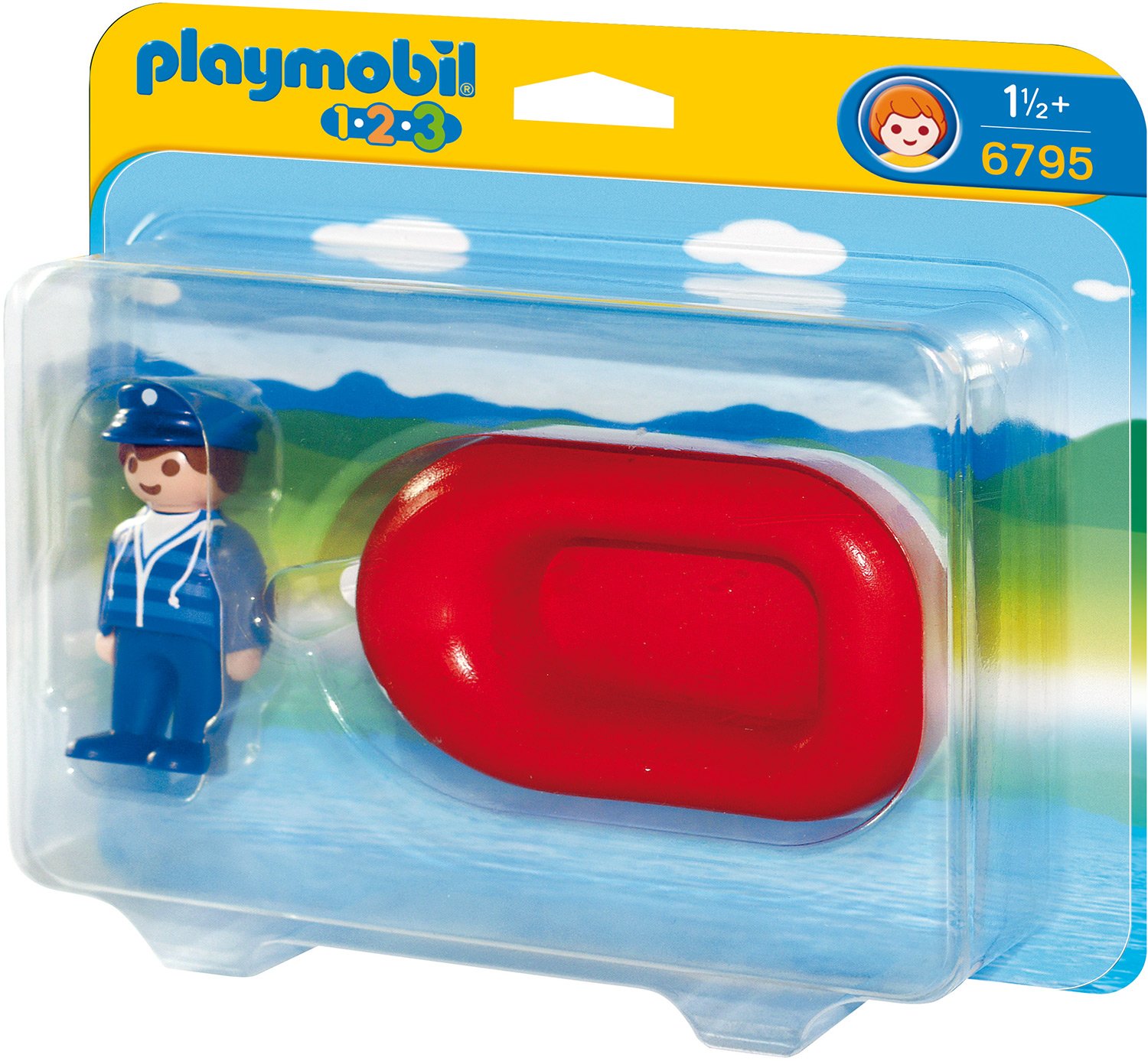 Playmobil Man With Water Raft