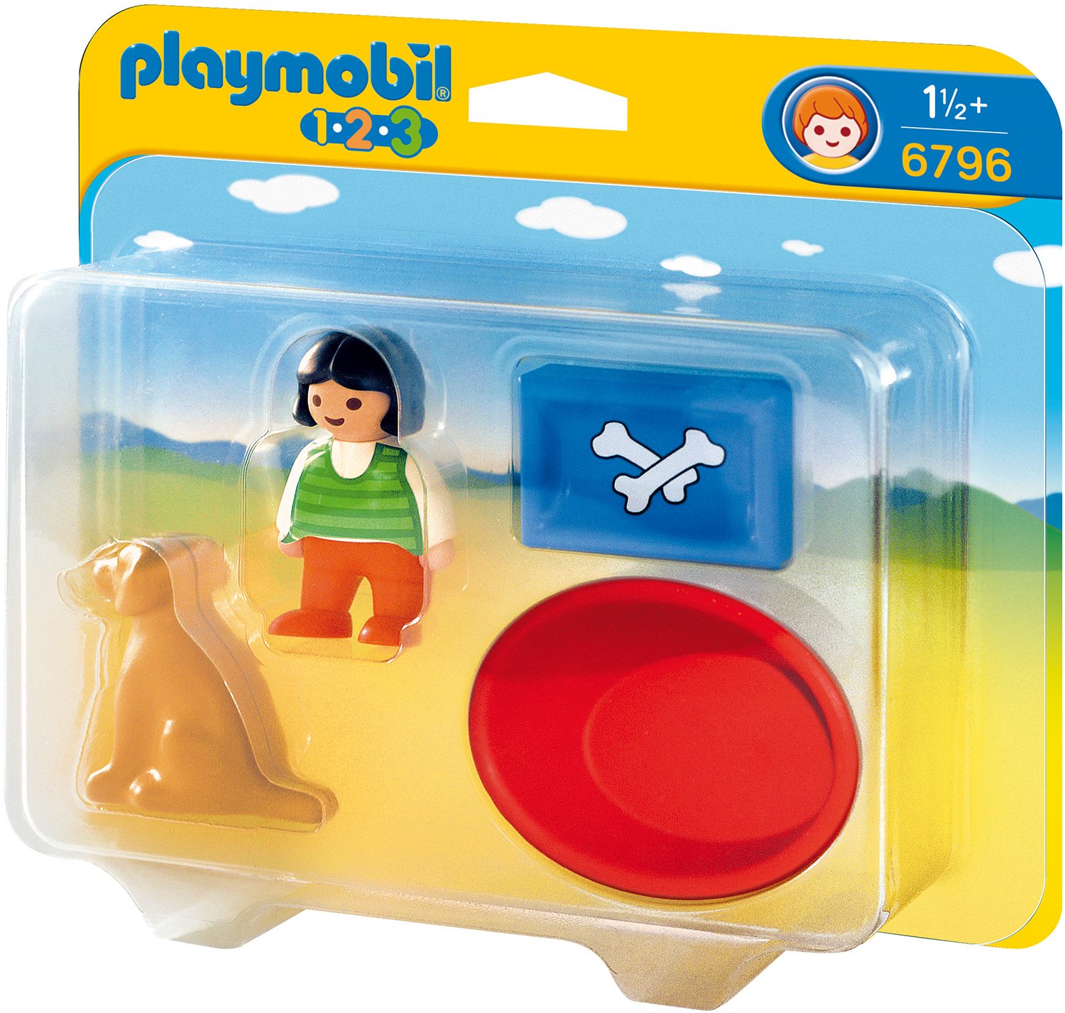 Playmobil Girl With Dog