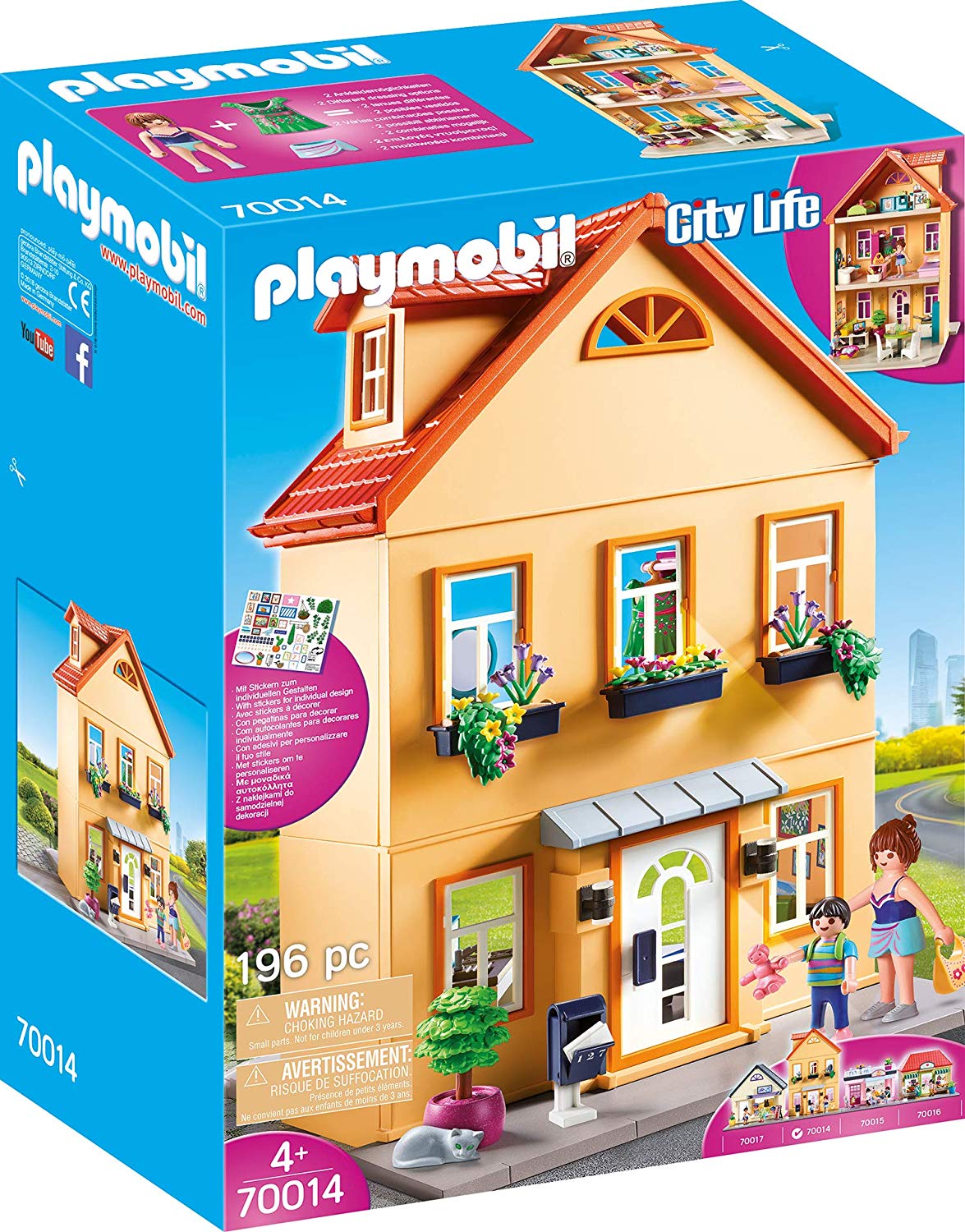 Playmobil City Life My Town House Colourful