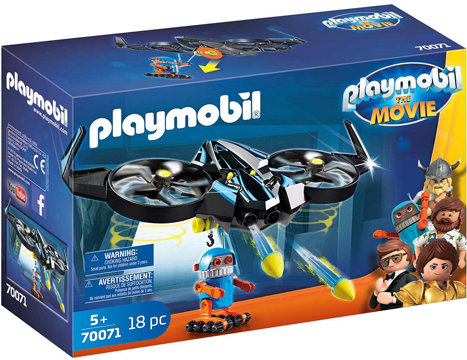 Playmobil 70071 The Movie Toy Role Play Multi-Coloured One Size
