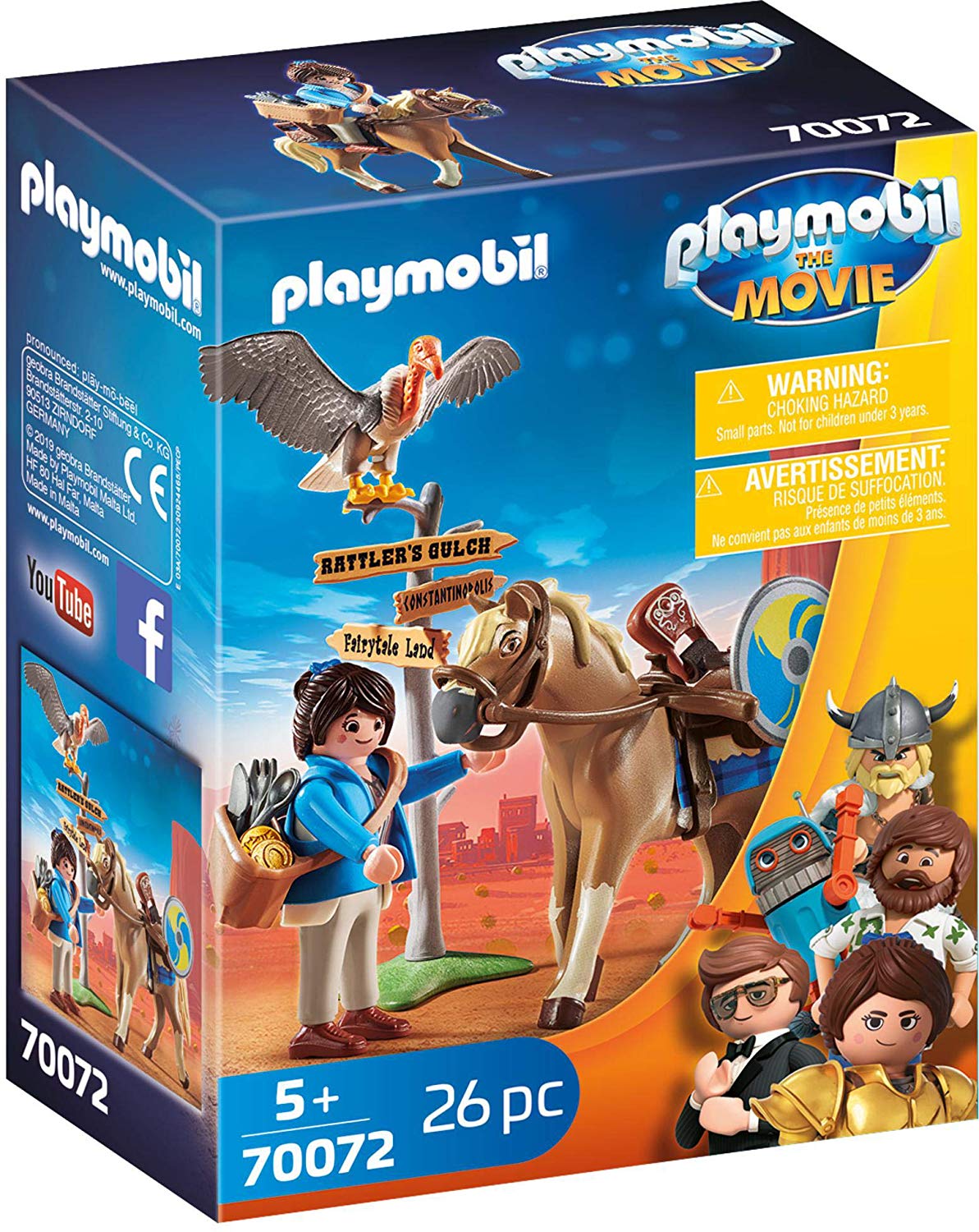 Playmobil 70072 The Movie Toy Role Play Multi-Coloured One Size