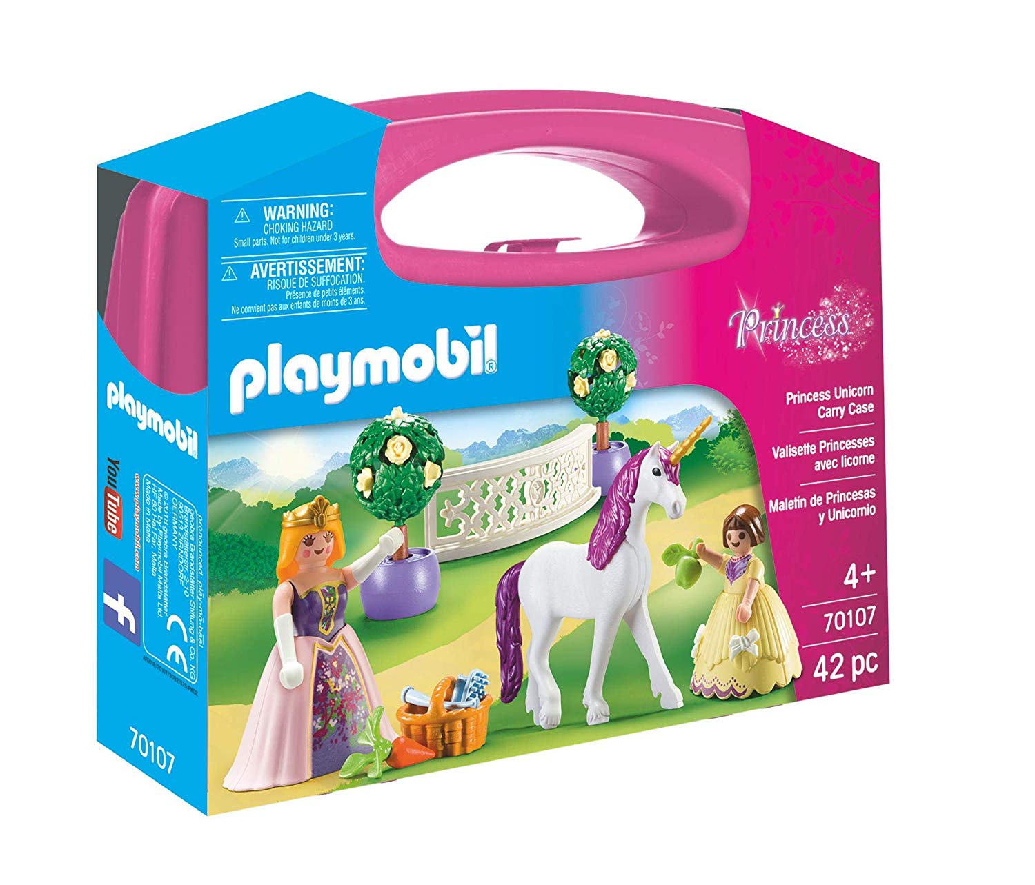 Playmobil 70107 Princess With Unicorn Colourful