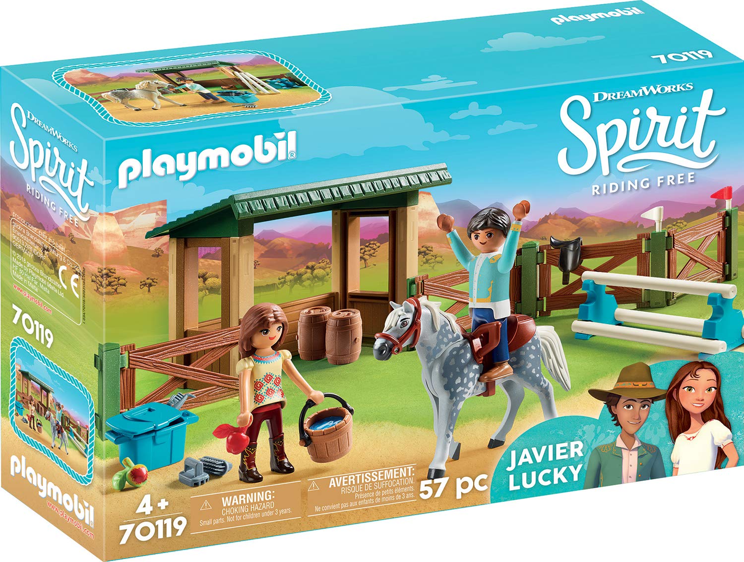 Playmobil 70119 Spirit Riding Free - Children’S Colourful Toy Horse Riding 