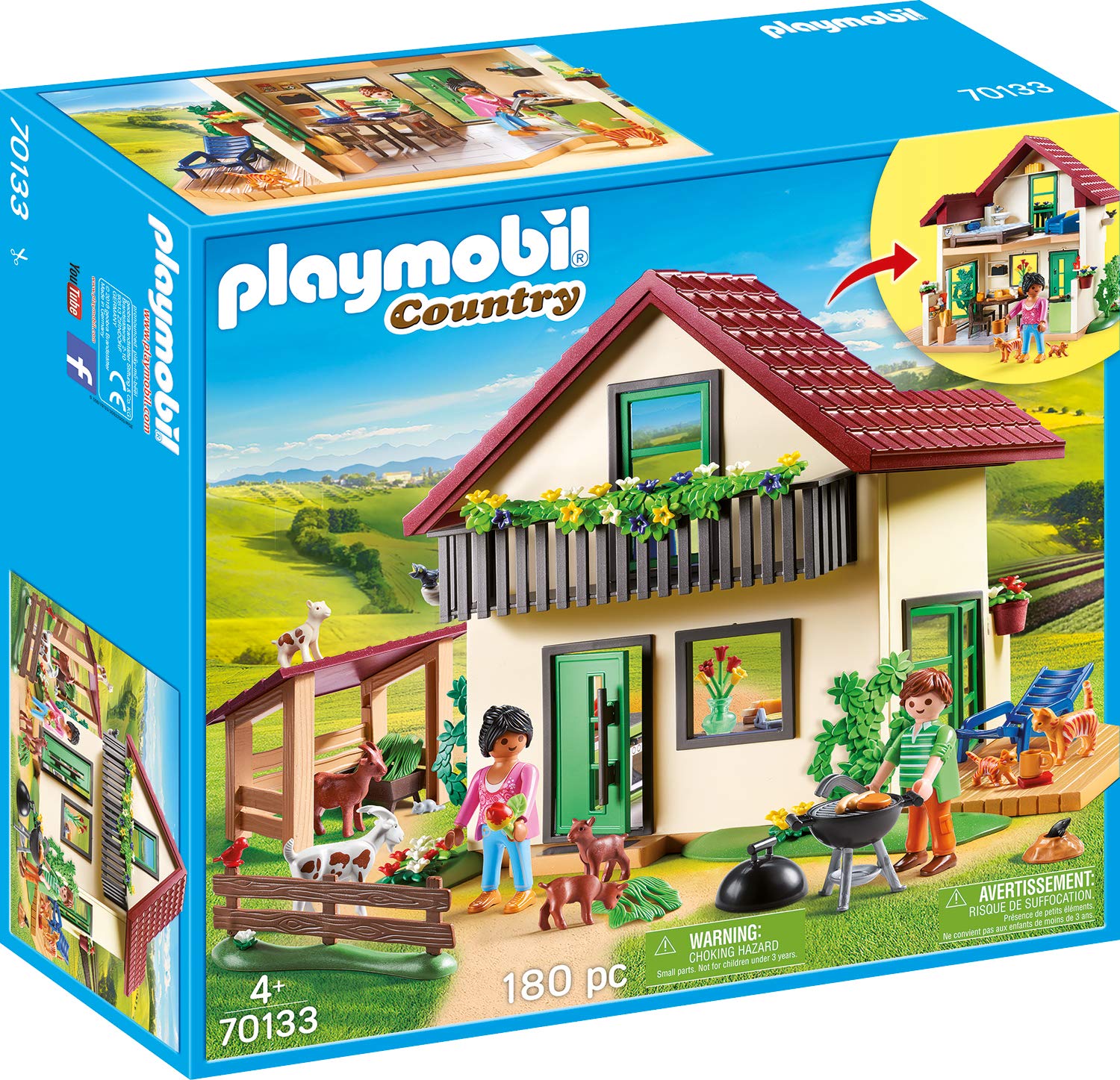 Playmobil Country Farmhouse Colourful
