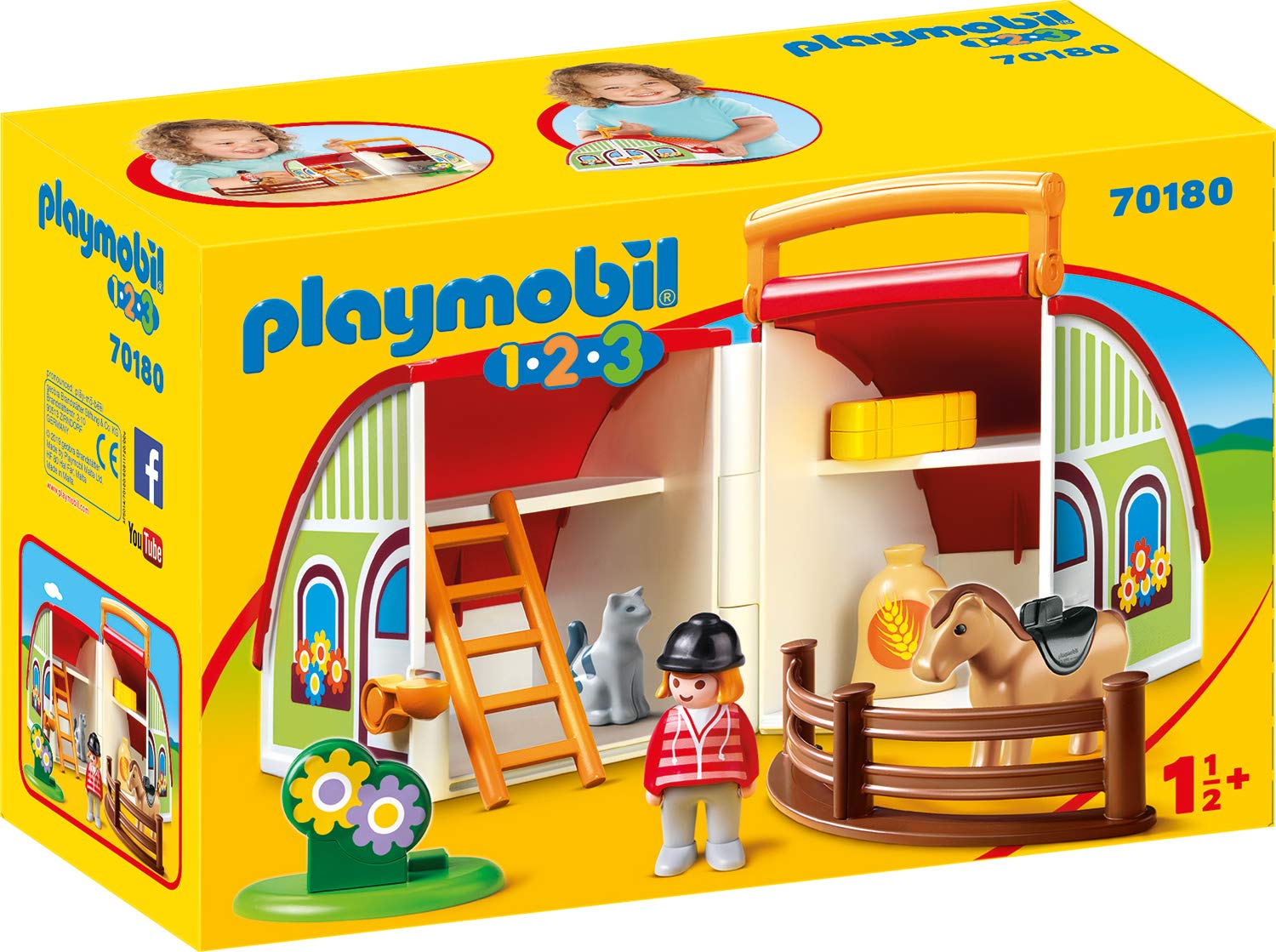 Playmobil 70180 1.2.3 My Going Tabard Colourful