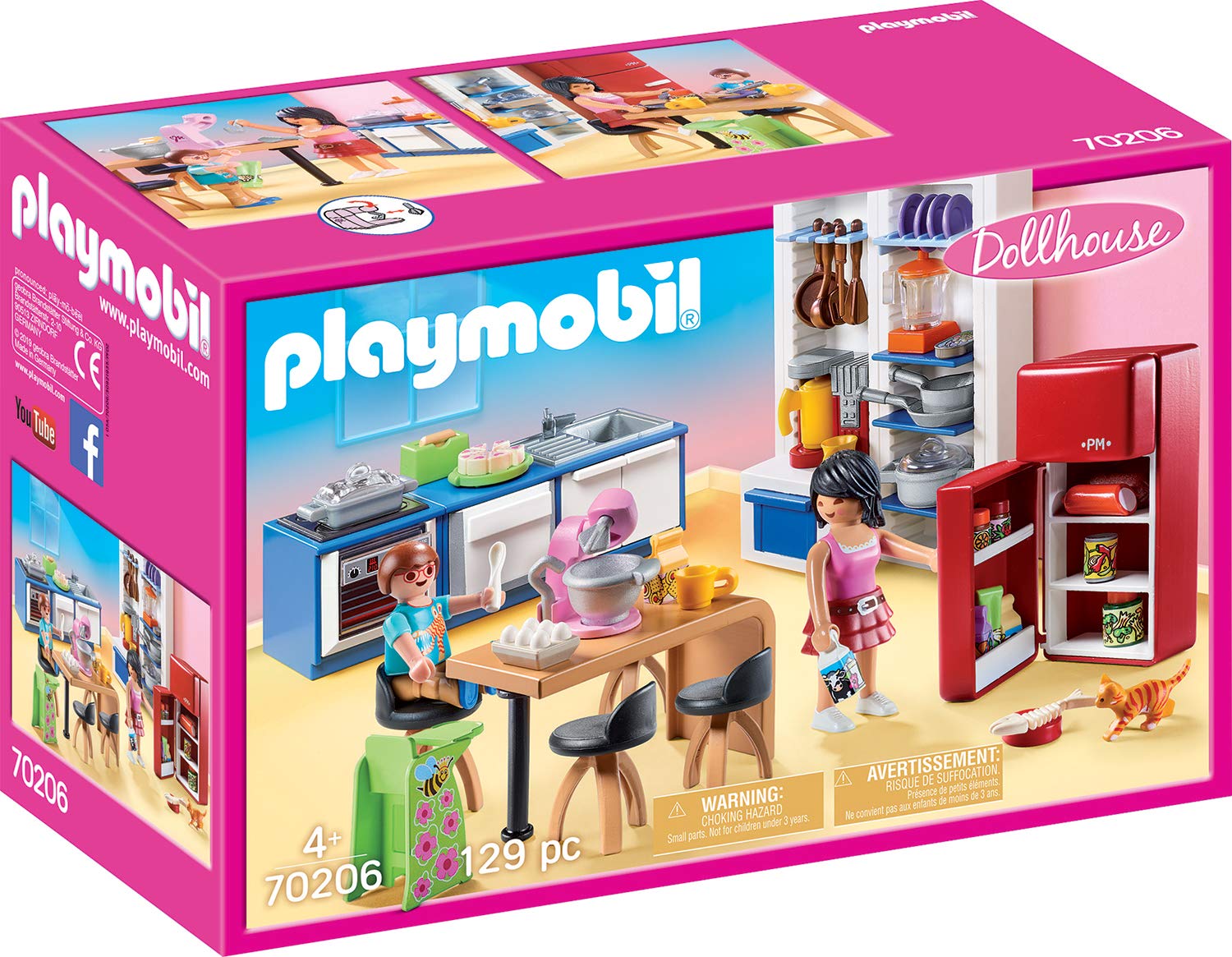 Playmobil 70206 Dollhouse Toy Role Play Multi-Coloured One Size