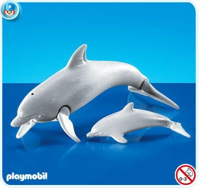 Playmobil Dolphin With Calf