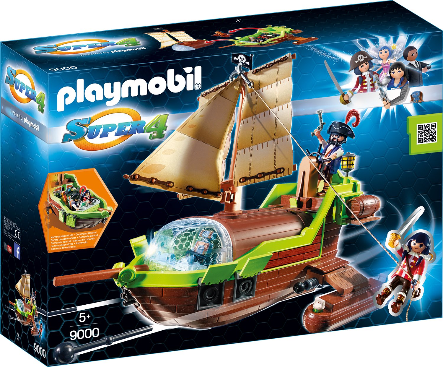 Playmobil Pirate Chameleon With Ruby