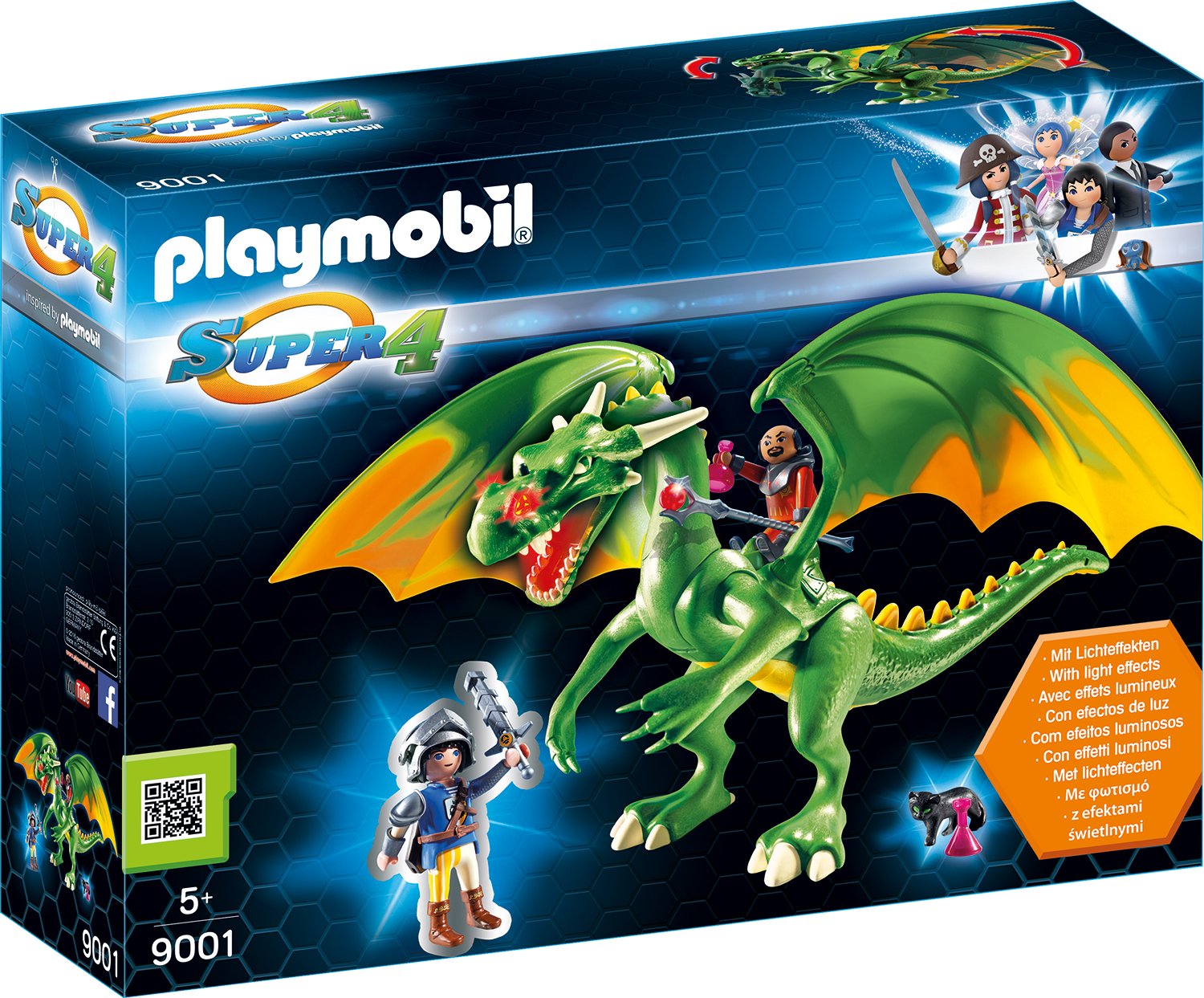 Playmobil Land Dragon Knight With Alex