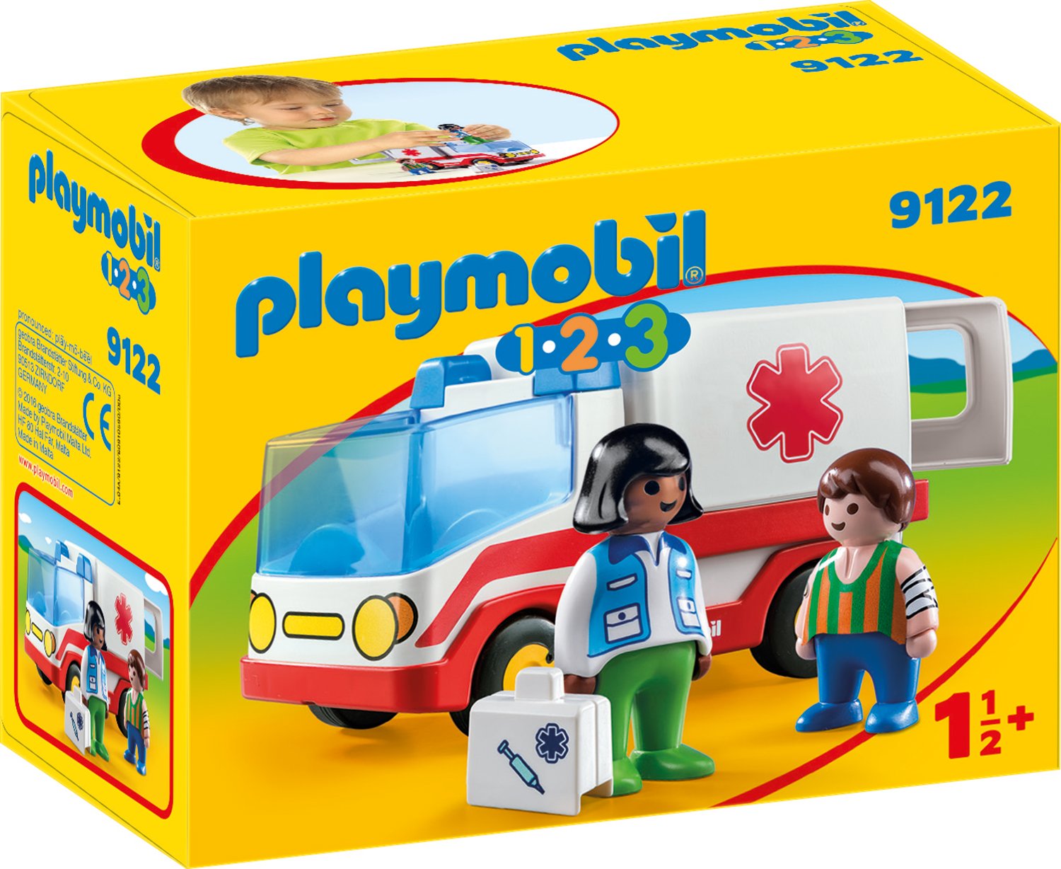 Playmobil Toy Ambulance