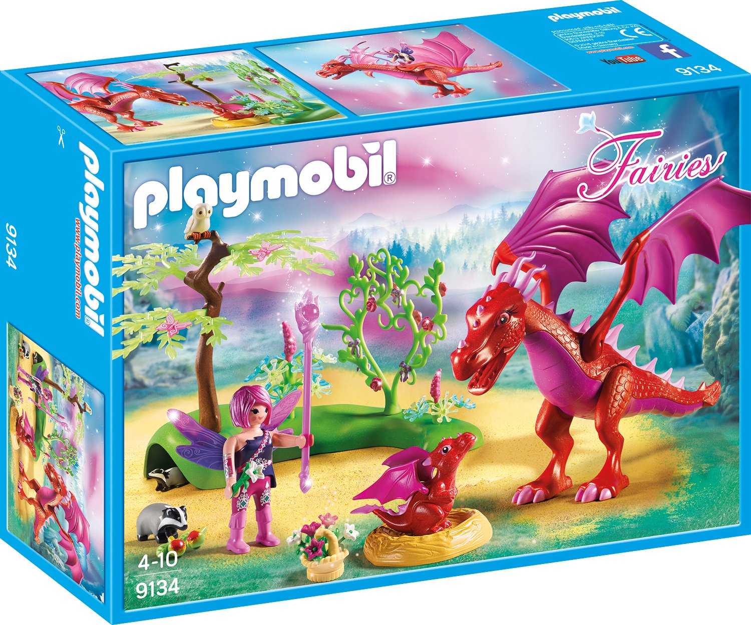 Playmobil Dragon Mother With Baby