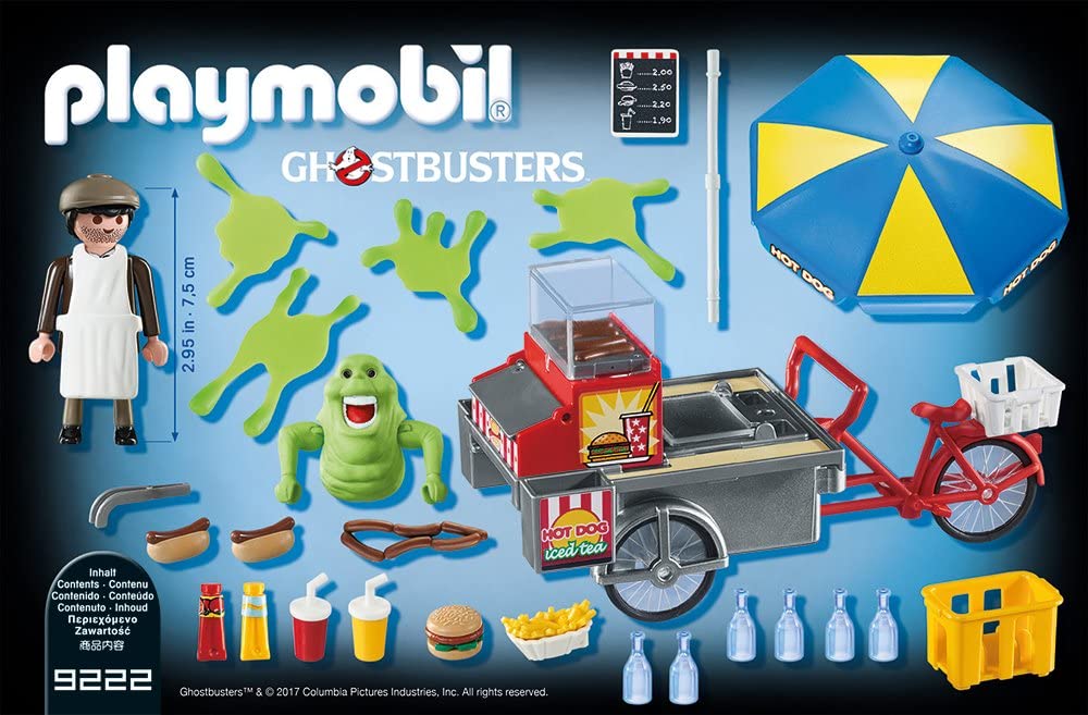 Playmobil 9222 Slimer with Hot Dog Stand, Single