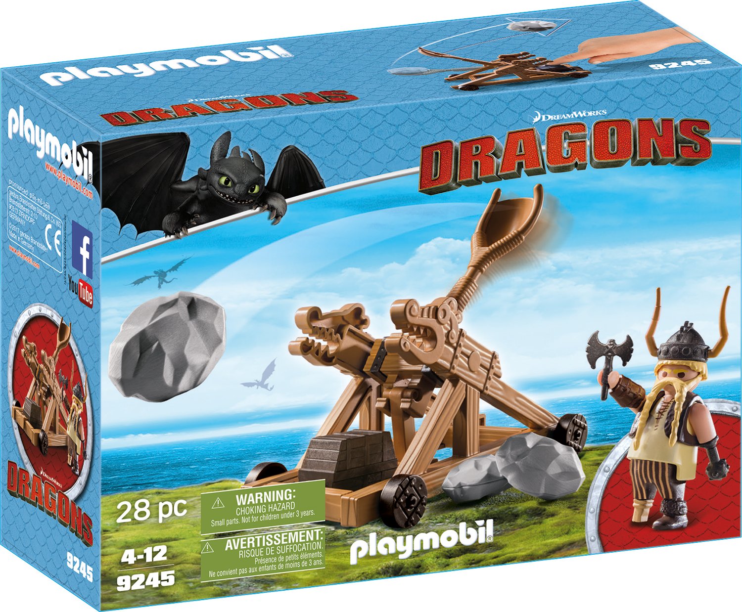 Playmobil Grobian With Catapult