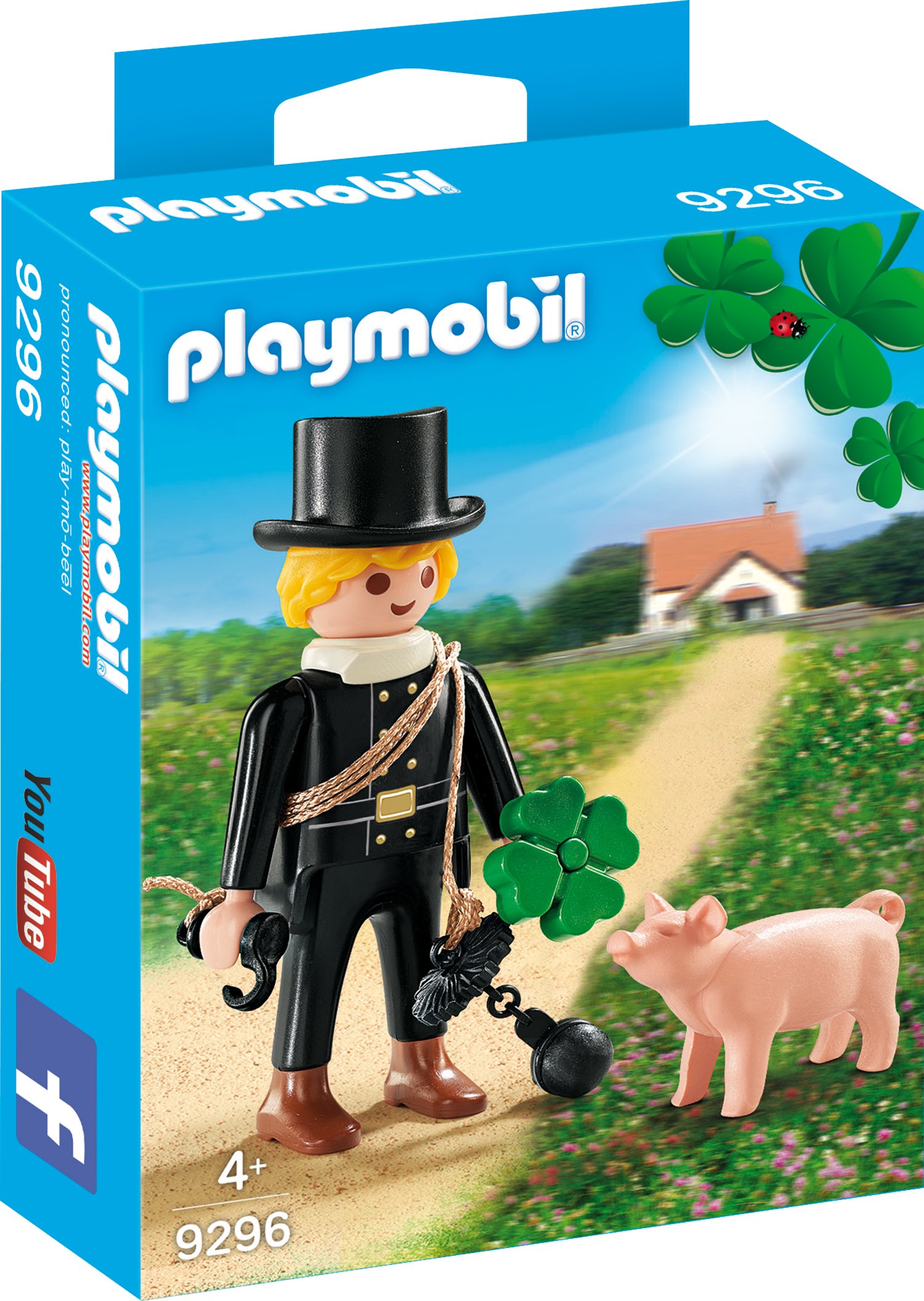 Playmobil Chimney Sweep With Lucky Pigs Game