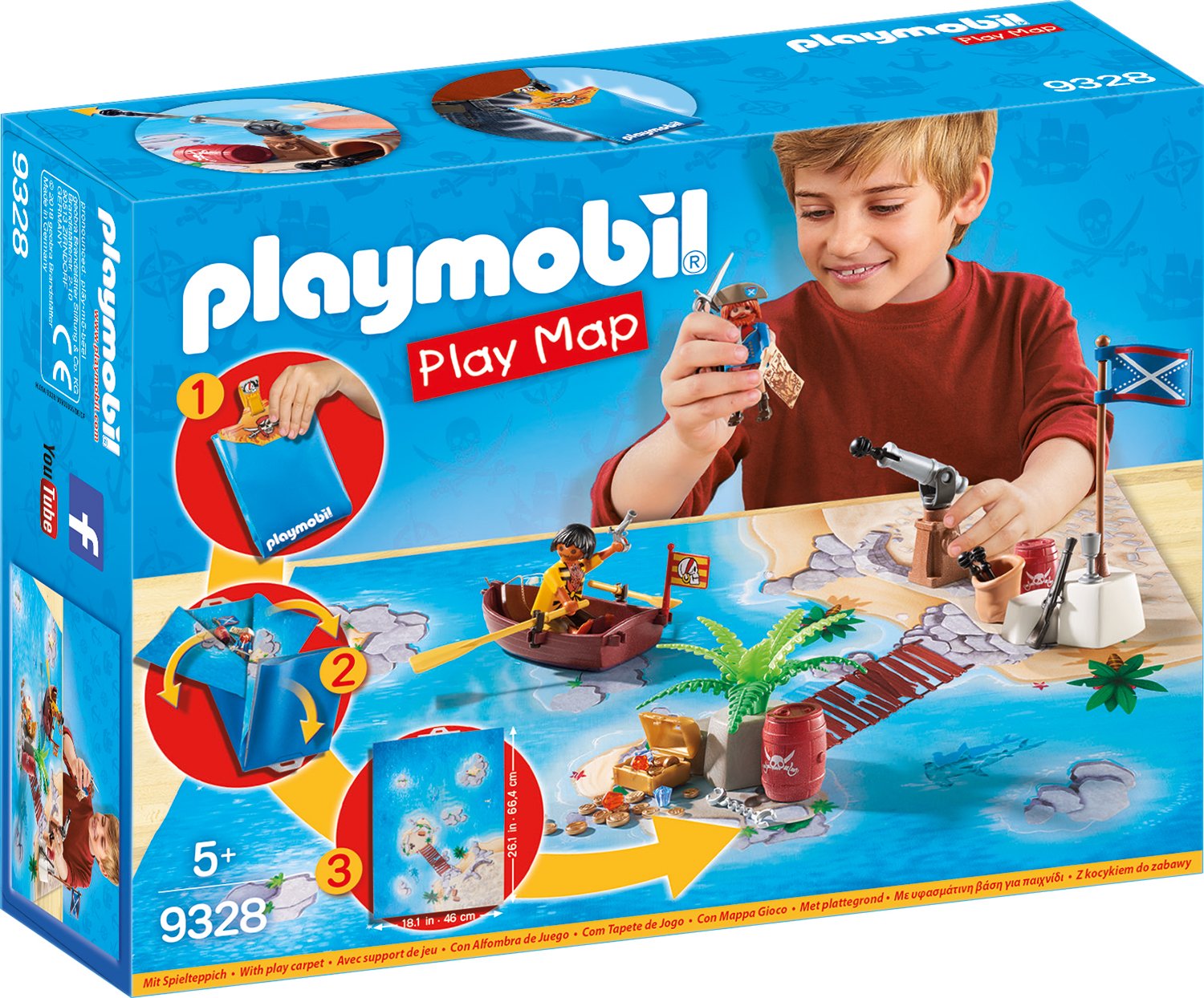 Playmobil Play Pirate Map Game
