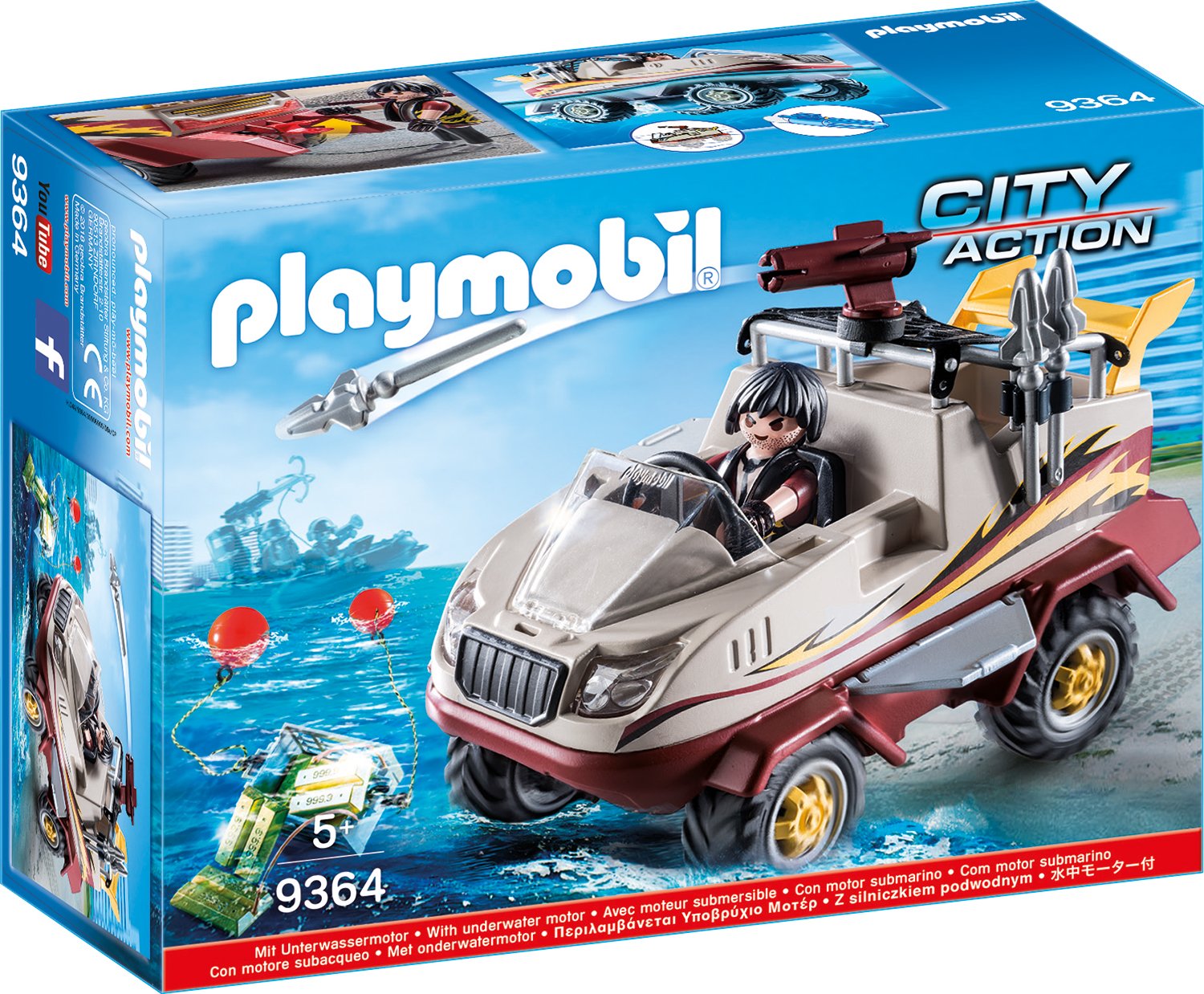 Playmobil Amphibious Vehicle Game
