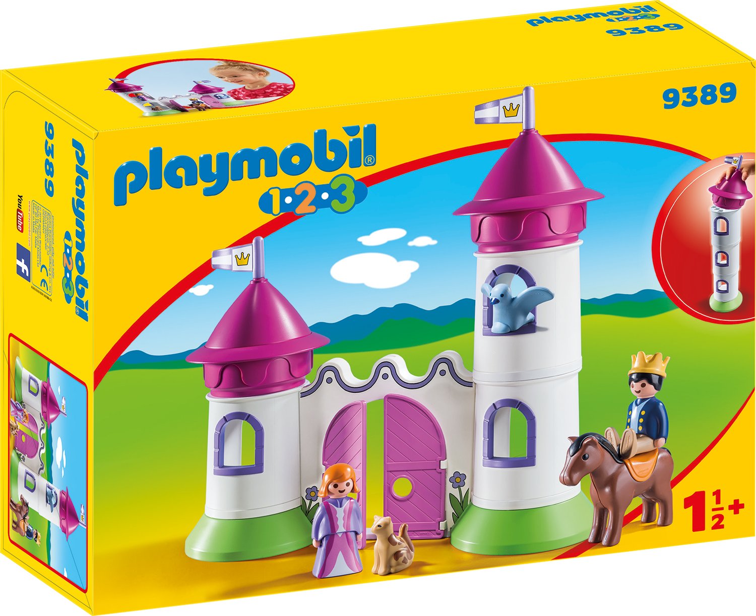 Playmobil Small Ch Teau With Stacking Tower Game