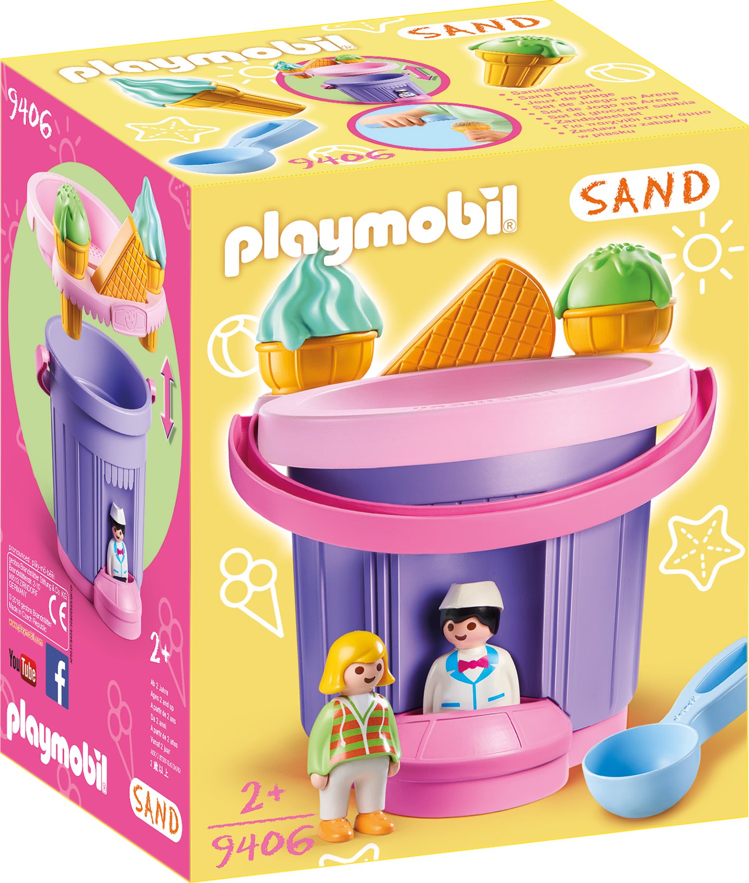 Playmobil Little Bucket Ice Cream Parlour Game