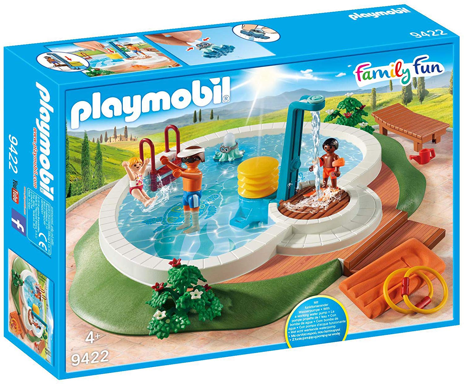 Playmobil Swimming Pool Game