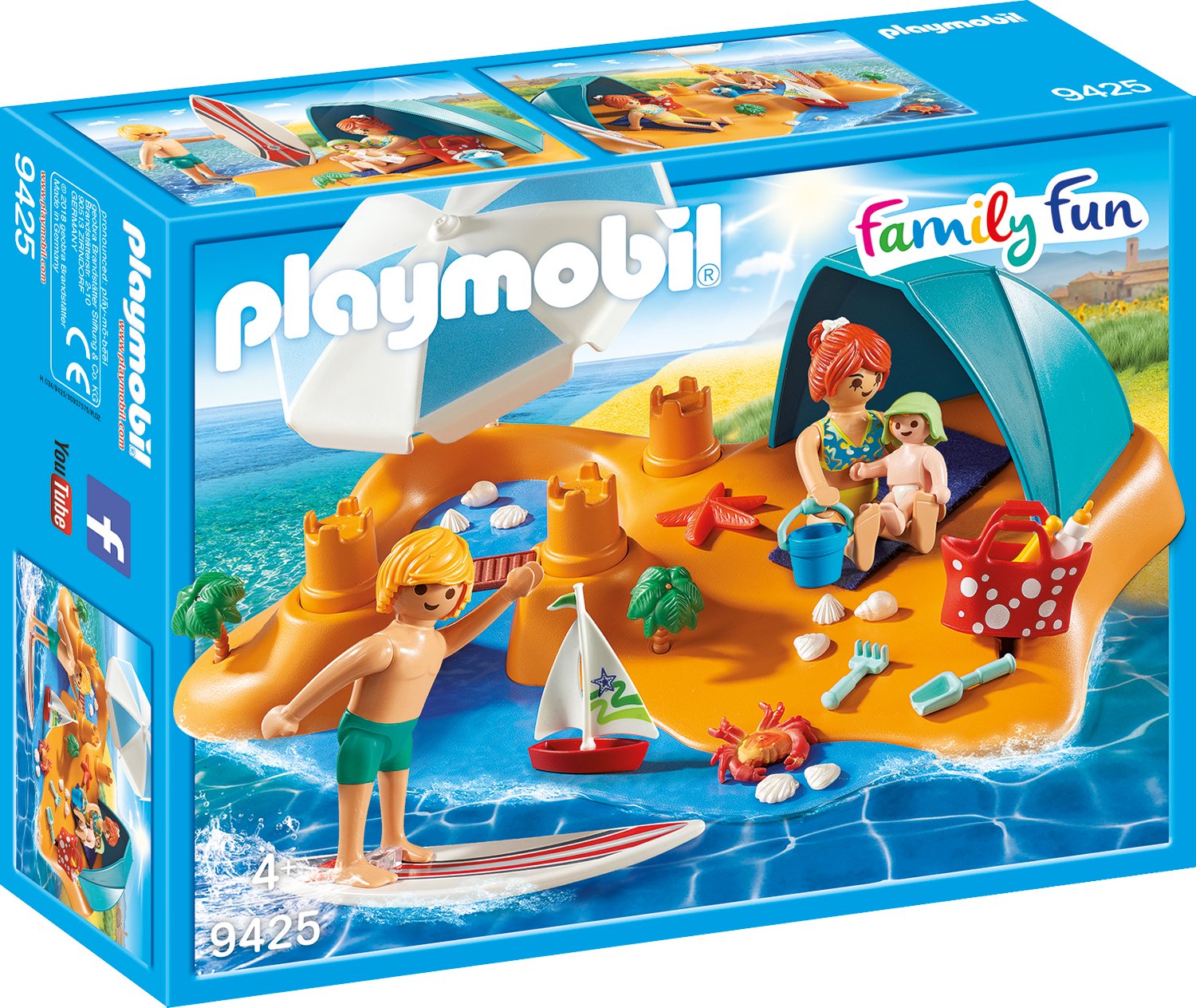 Playmobil Family Beach Playing