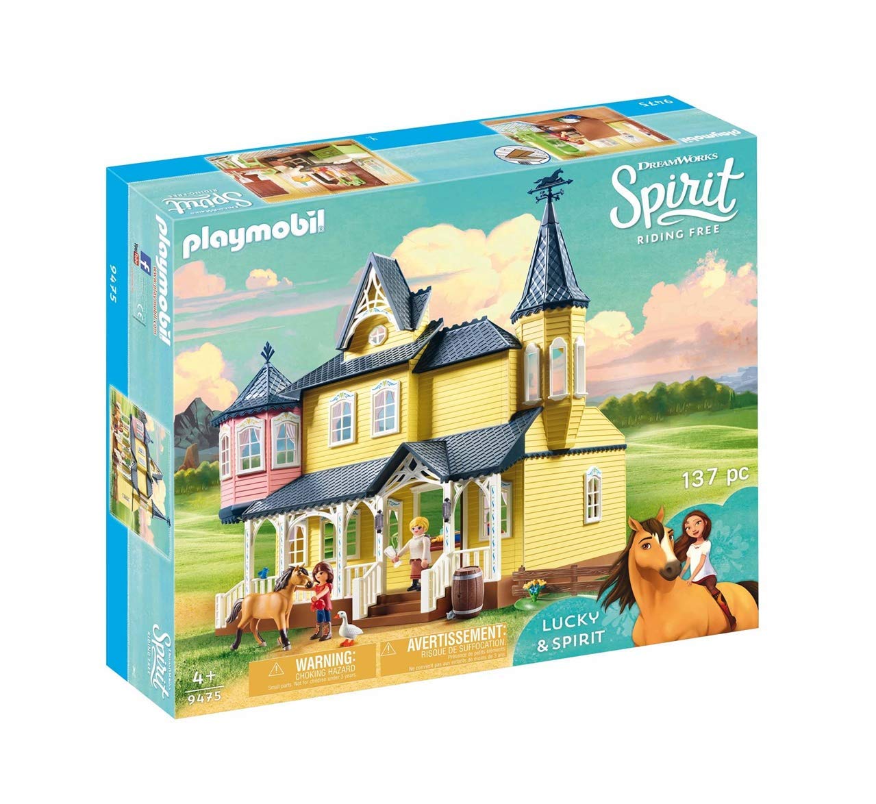 Playmobil-9475 Spirit House By Lucky Multicolor (9475)