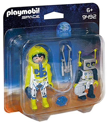 Playmobil Toy Duo Pack Astronaut Robot