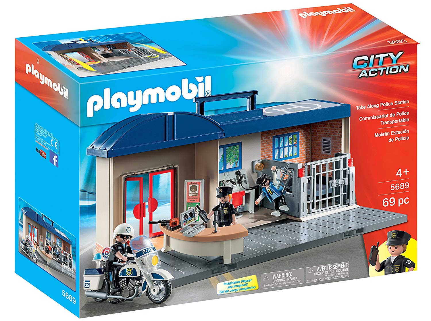 Playmobil City Action 5689 Case Multi-Coloured