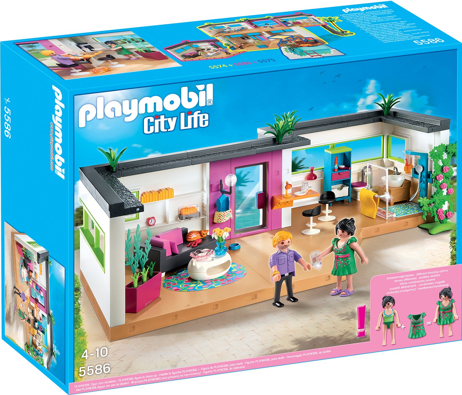 Playmobil City Life Guest Suite Playset