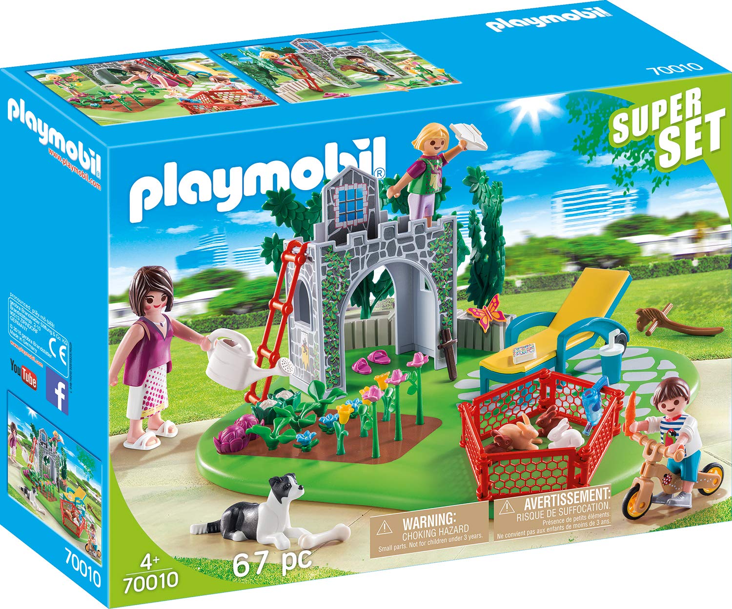 Playmobil Superset 70010 Family Garden Colourful