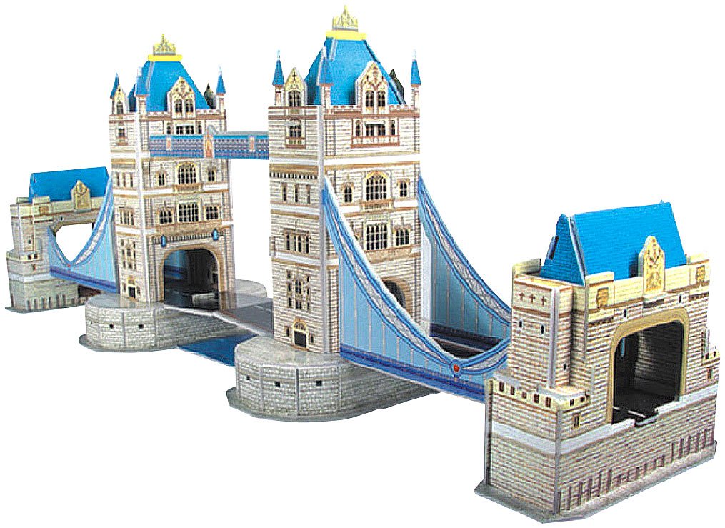 3D Puzzle Tower Bridge In London