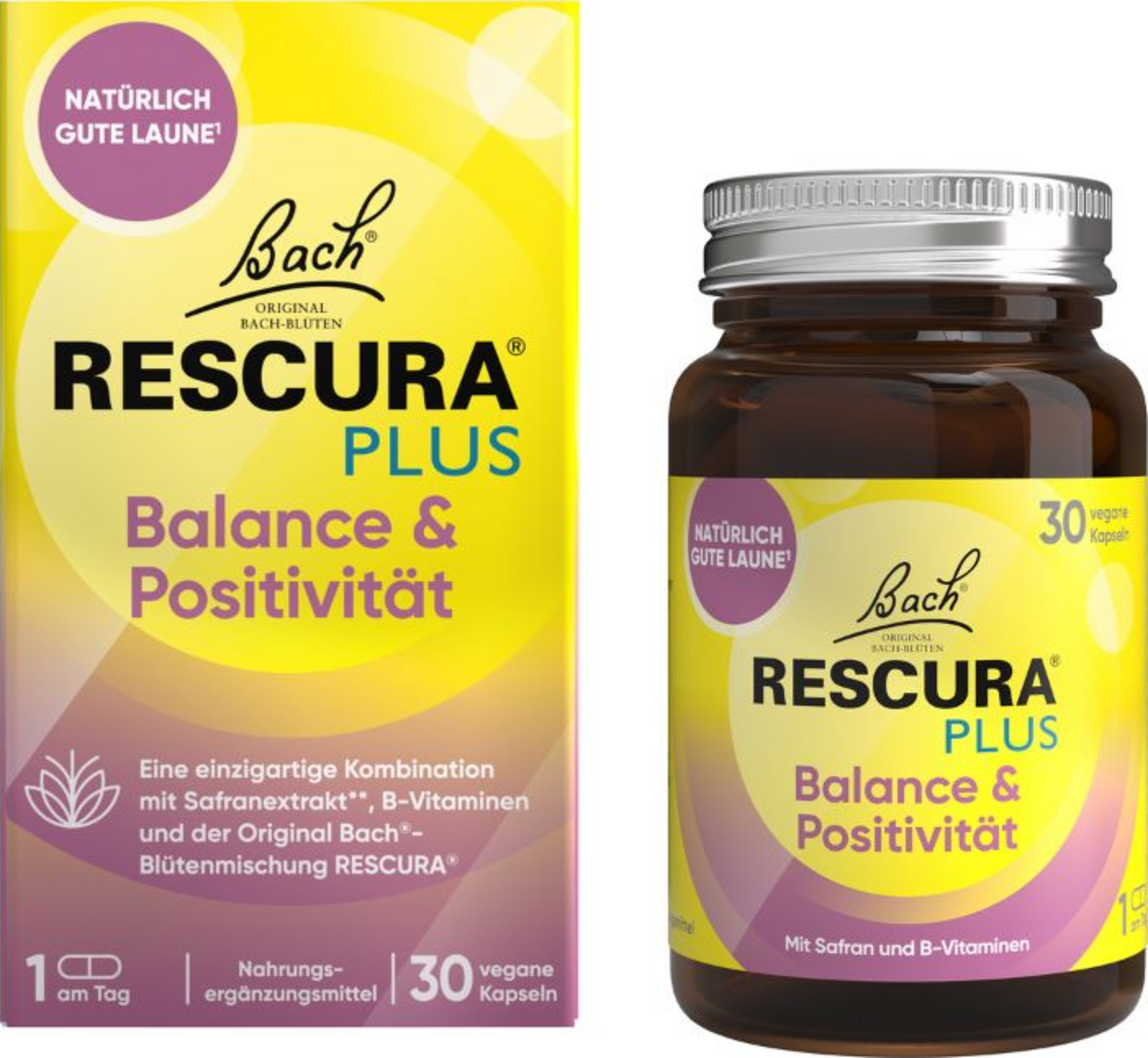 Bach RESCURA PLUS Balance & Positivity Capsules