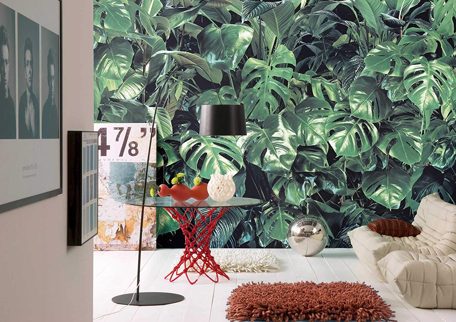 Komar Photo Wallpaper Verdure-368 X 254 Cm Wall Decoration Rainforest Jungl