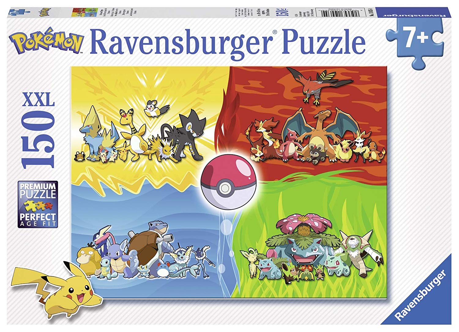 Ravensburger Pokemon Piece Jigsaw Puzzle Size Xxl Var