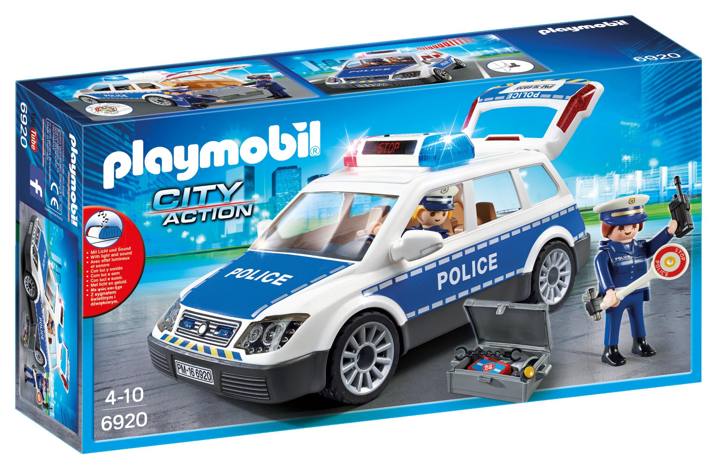 Playmobil Police Car Toy