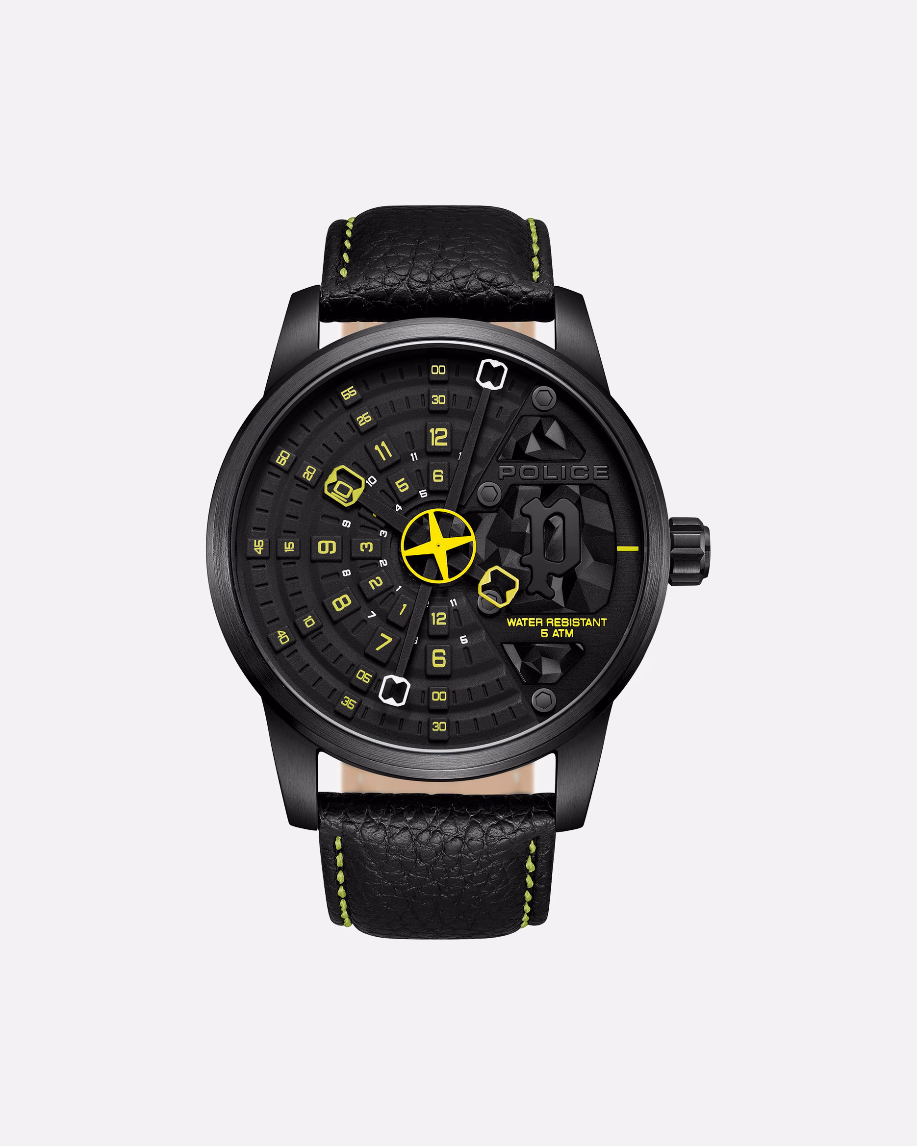 Police watch men's watch stainless steel