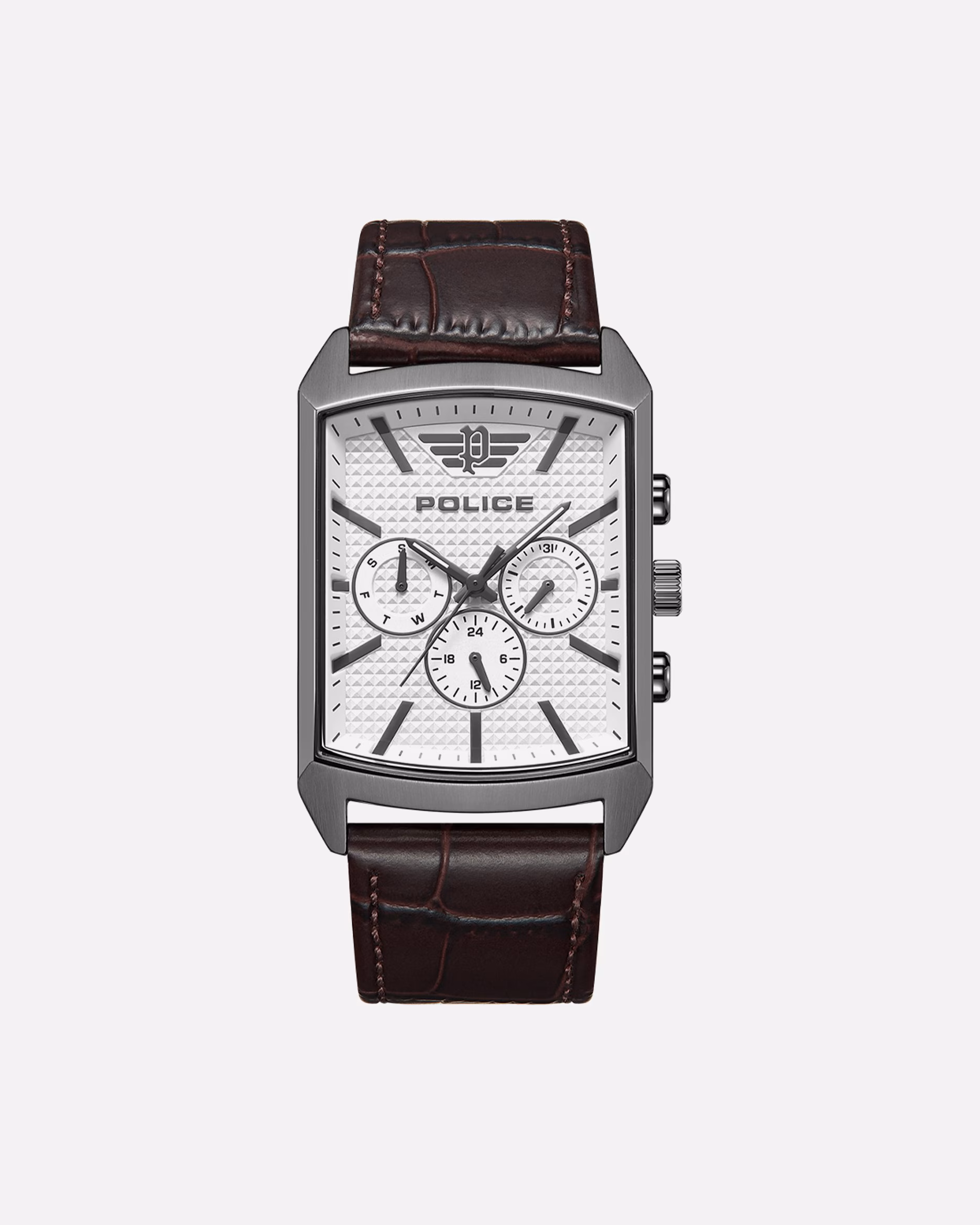 Police watch men's watch metal