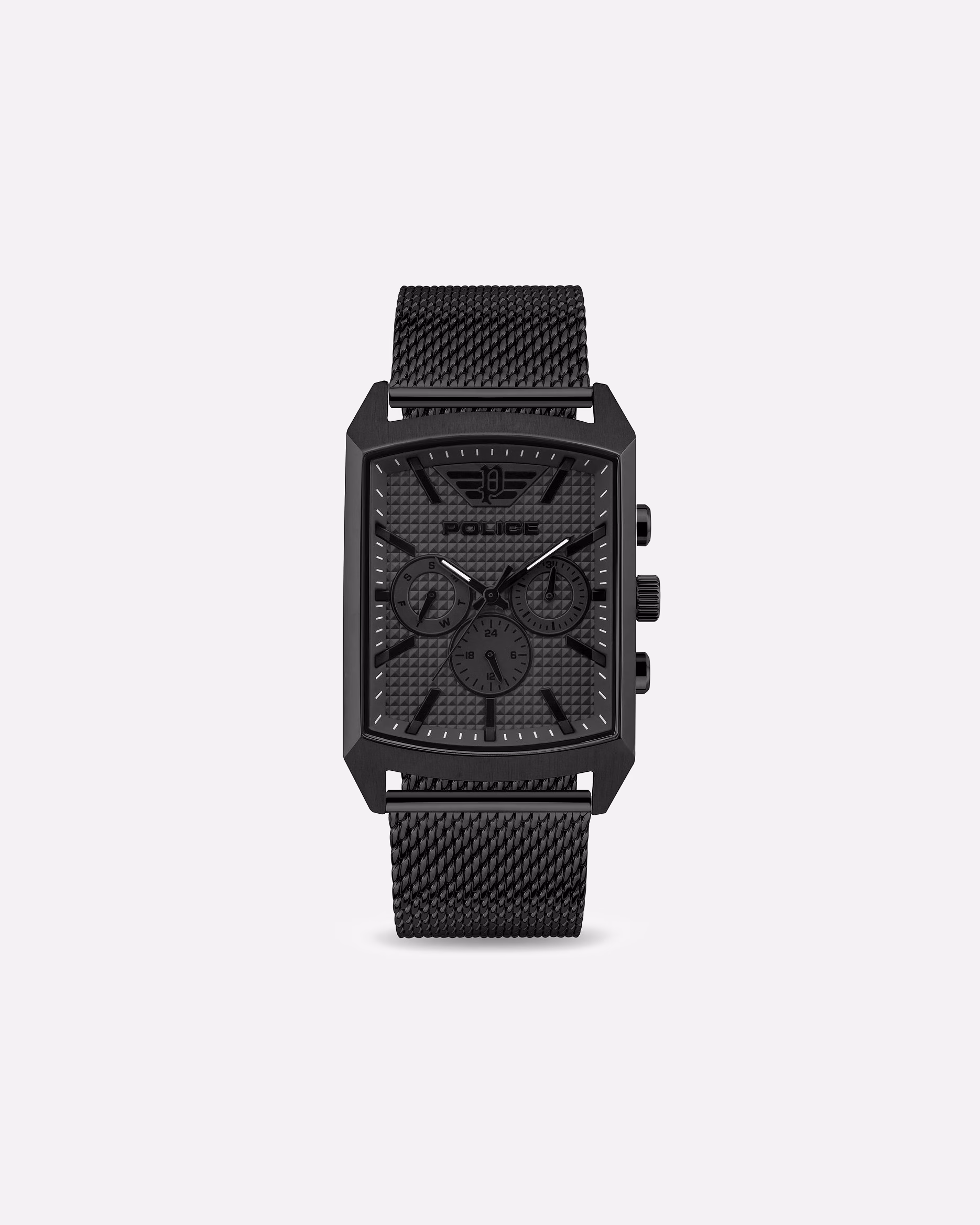 Police watch men's watch metal