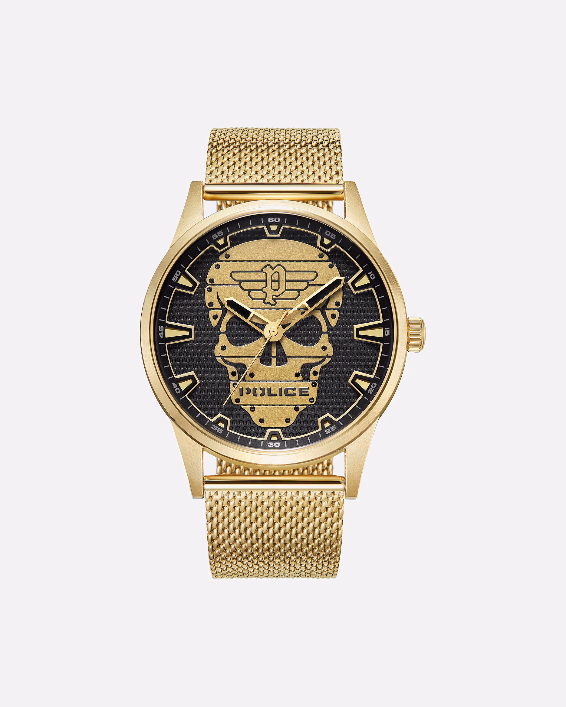 Police watch men's watch metal