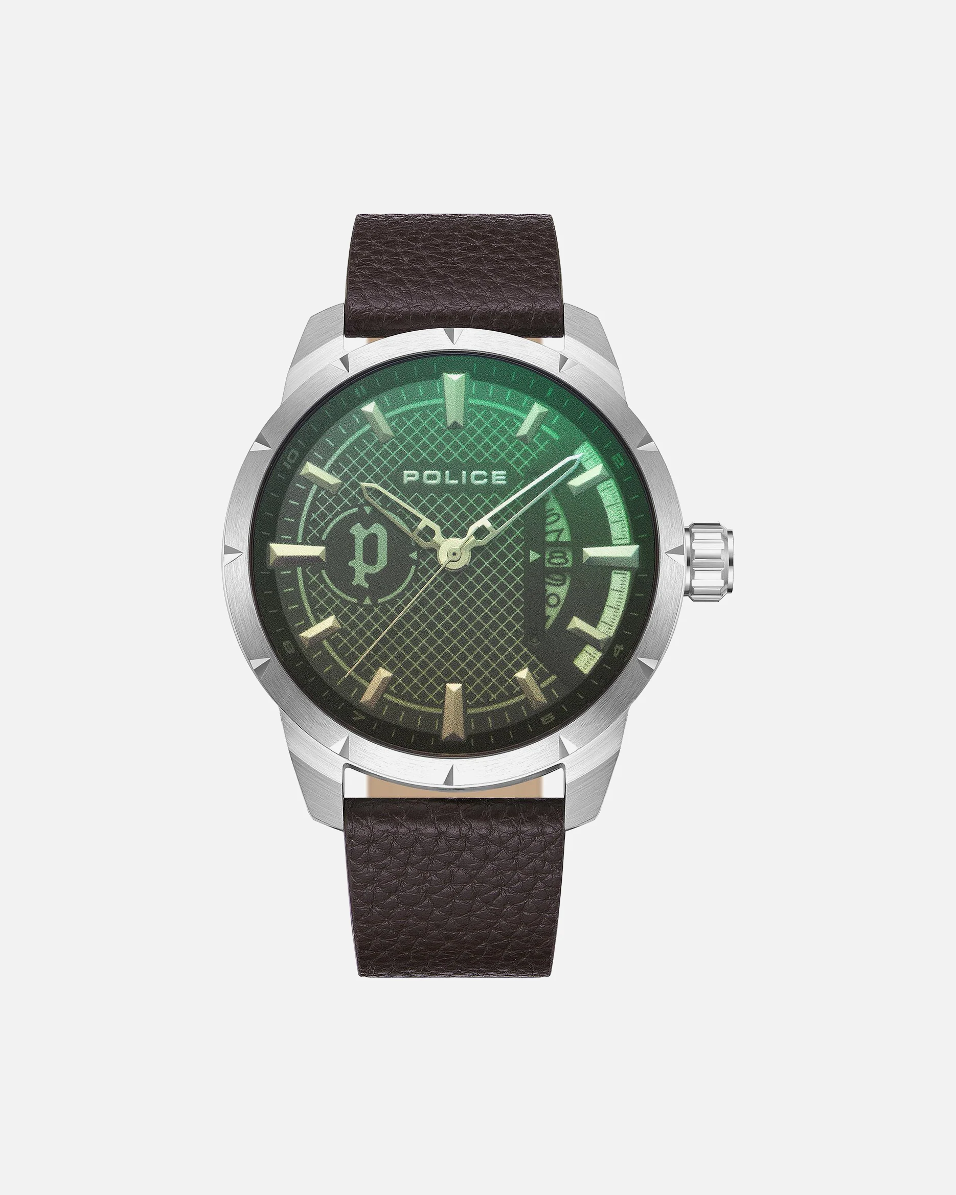 Police watch men's watch metal