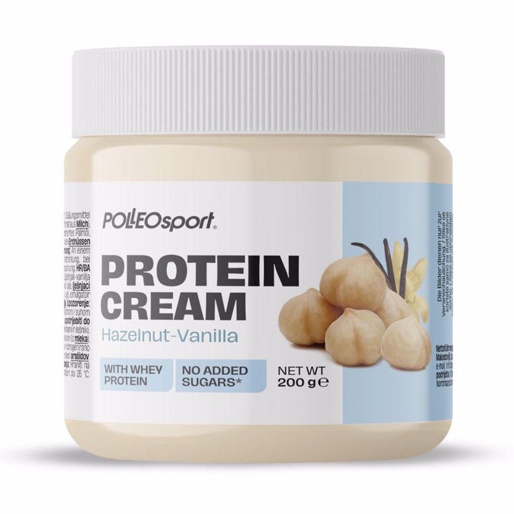 Polleo Sport Protein Cream, 200 g - Hazelnut-Vanilla