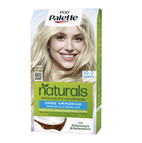 Poly Palette NATURALS Permanent Hair Color 10-2 Ash Blonde