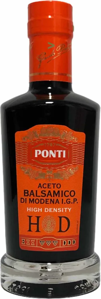 Ponti Aceto Balsamico di Modena IGP Alta Densita HD 3-pack (3x250ml bottle) + usy block