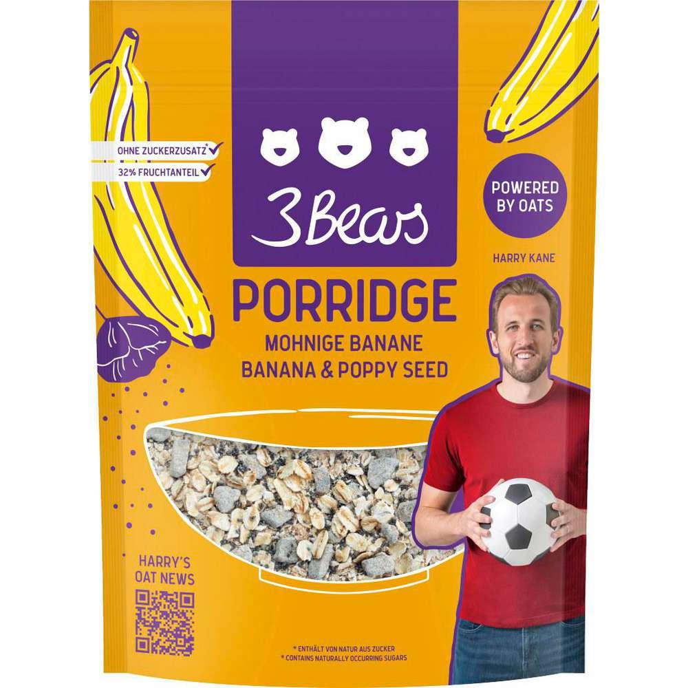 Porridge, poppyseed banana