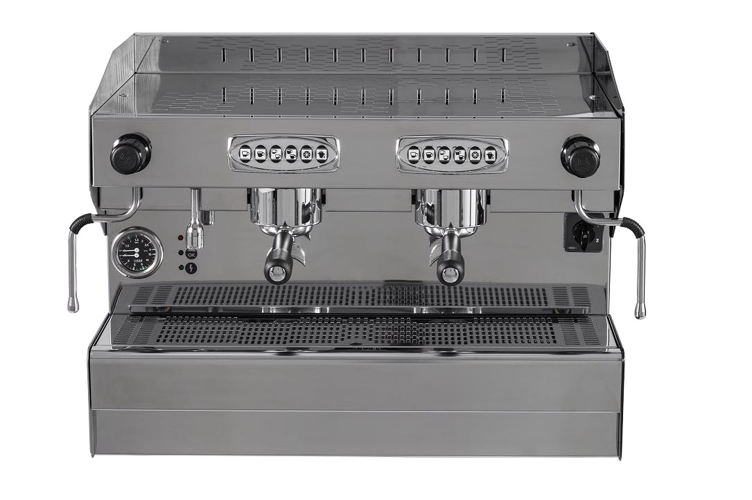 Portafilter espresso machine BAROSSI Professionale 2 Gr. Autom. - stainless