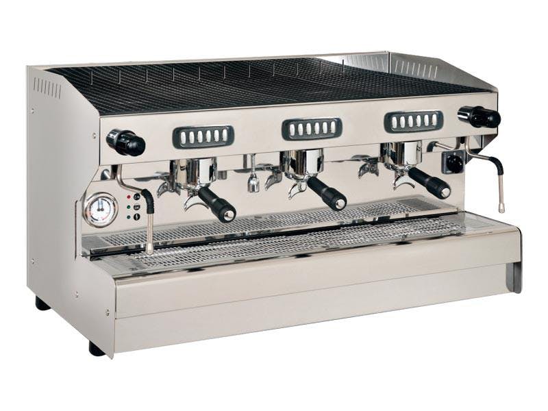 Portafilter espresso machine BAROSSI Professionale 3 Gr. Autom. - stainless
